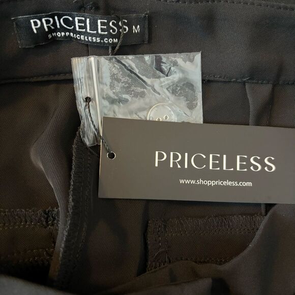 Priceless "Good Feeling" High Rise Straight Leg Black Pants Size Medium NEW - Picture 6 of 15